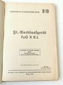 Luftwaffe, " FL. Bordfunkgerät FuG X k1L. DIN A5, 61 Seiten plus Anlagen