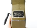 U.S. 1967 dated Telephone Set TA-1/PT in Case with strap, Original paint, not tested