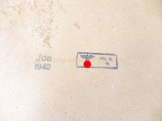 Meldetasche für Berittene datiert 1942. ( Für das klappbare Kartenbrett usw. )