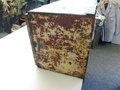 Bunker Wandbehälter für Lebensmittel,Originallack. So in Westwallbunkern verwendet