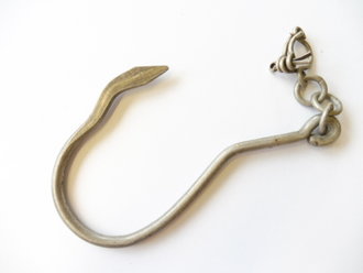 Aluminiumhaken zur Einheitslaterne Preßstoff der Wehrmacht
