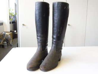 Paar Stiefel für Berittene, Hersteller Rieker, Sohlenlänge 29cm, guter Zustand, Leder weich