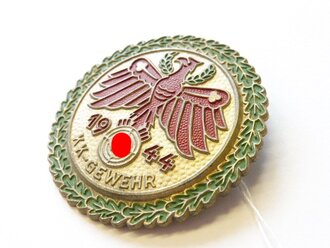 Standschützenverband Tirol-Vorarlberg. Gaumeisterabzeichen "KK Gewehr" in Gold 1944