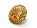 Standschützenverband Tirol-Vorarlberg. Gauleistungsabzeichen in Gold 1940, kleine Ausführung
