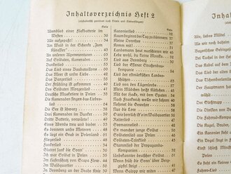 Liederbuch " Das Lied der Front" 1941, komplett