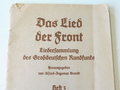 Liederbuch " Das Lied der Front" 1941, komplett