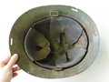 Niederlande Stahlhelm M16 1. Weltkrieg, ungereinigter Speicherfund