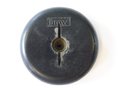 Einstellknopf Leichtmetall für Funkgerät der Luftwaffe. Originallack, Durchmesser 50 mm