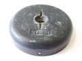 Einstellknopf Leichtmetall für Funkgerät der Luftwaffe. Originallack, Durchmesser 50 mm