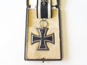 Eisernes Kreuz 2. Klasse 1914 mit emaillierter Miniatur...