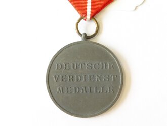 Deutsche Verdienstmedaille in Bronze, Hersteller 30 ( Hauptmünzamt Wien ) im Bandring
