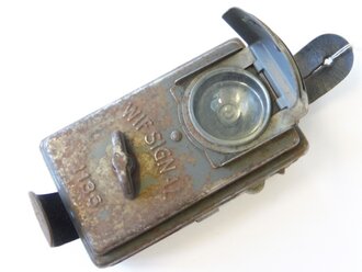 Taschenlampe WIF Signal 1136, als Beutestück bei der Wehrmacht geführt