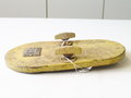 Luftwaffe, Deckel von Zubehörbehälter für Seenotsendegerät NS2, Originallack, ungereinigt