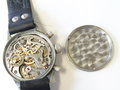 Luftwaffe Hanhart Fliegerchronograph, läuft einwandfrei, Armband REPRO, Glas vermutlich gewechselt