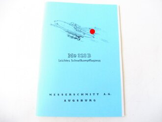 REPRODUKTION Me 328 B, Leichtes Schnellkampfflugzeug. DIN A5, 48 Seiten