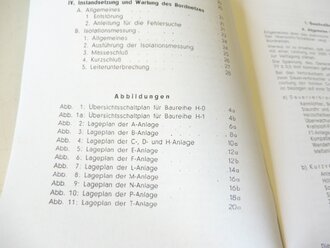 REPRODUKTION Ta152 H-0 und H-1, Vorläufiges Flugzeug Handbuch. Elektrisches Bordnetz Beschreibung. DIN A5, 29 Seiten + Anlagen