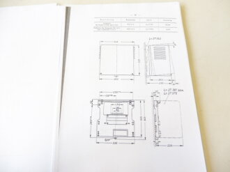 REPRODUKTION D.(Luft) T.4207, Prüftafel PT X, Geräte Handbuch. DIN A4, 69 Seiten + Anlagen