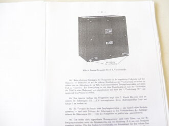 REPRODUKTION D.(Luft) T.4207, Prüftafel PT X, Geräte Handbuch. DIN A4, 69 Seiten + Anlagen