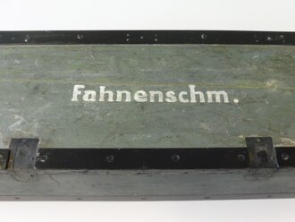 Kasten " Fahnenschmied" Kavallerie, Überlackiert, Inhaltsverzeichnis Fotokopie