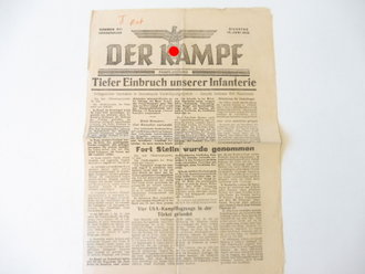 "Der Kampf" Nummer 241 vom 16.Juni 1942. 4 Seiten