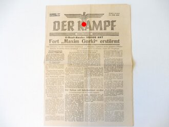 "Der Kampf" Nummer 244 vom 19.Juni 1942. 4 Seiten