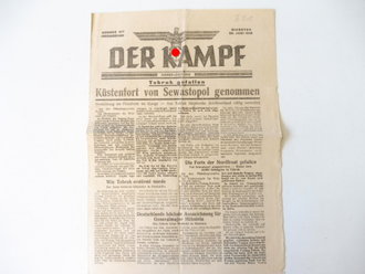 "Der Kampf" Nummer 247 vom 23.Juni 1942. 4 Seiten