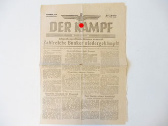 "Der Kampf" Nummer 248 vom 24.Juni 1942. 4 Seiten