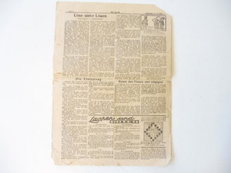 "Der Kampf" Nummer 249 vom 25.Juni 1942. 4 Seiten