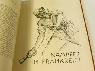 Mit M10 nach Frankreich hinein 1939 - 40. DIN A4, 71 Seiten, Einband löst sich minimal.