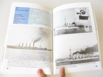 Deutsche Kriegsschiffe - Die Kaiserliche Hochseeflotte 1914-1918, Maße A5, gebraucht, 111 Seiten