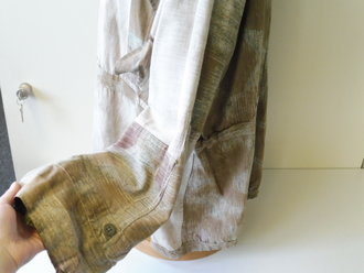 Heer, Tarnhemd für Scharfschützen, getragenes Stück in gutem Zustand, Armlänge 58 cm, Schulterbreite 54 cm