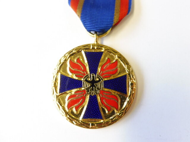 Bundesrepublik Deutschland, Deutsche Feuerwehr Ehrenmedaille. NUR FÜR