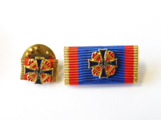 Bundesrepublik Deutschland, Deutsches Feuerwehr Ehrenkreuz in Gold ( ab1974) Im Etui mit Miniatur und Bandspange. NUR FÜR SAMMLERZWECKE