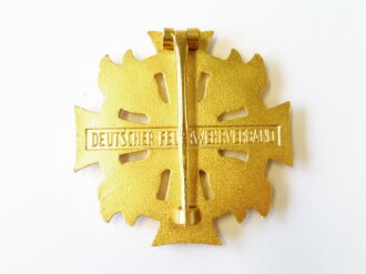 Bundesrepublik Deutschland, Deutsches Feuerwehr Ehrenkreuz in Gold ( ab1974) Im Etui mit Miniatur und Bandspange. NUR FÜR SAMMLERZWECKE