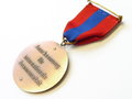 Bundesrepublik Deutschland, Feuerwehr Medaille für internationale Zusammenarbeit in Bronze ( seit 1982). NUR FÜR SAMMLERZWECKE