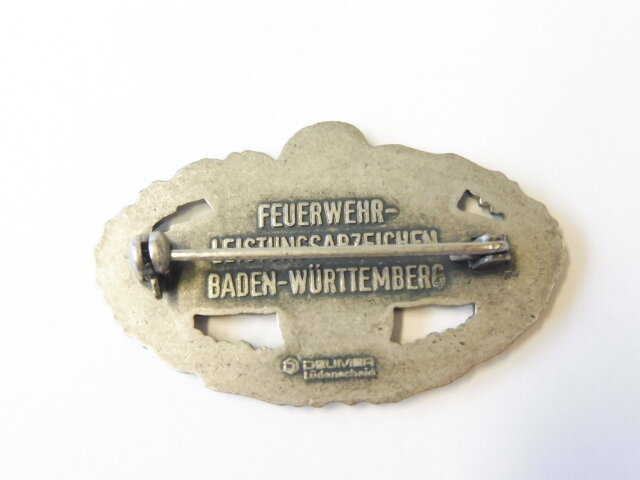 Baden Württemberg, Feuerwehr Leistungsabzeichen in Silber ( seit 1963
