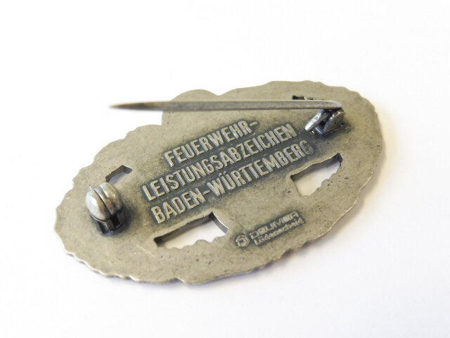 Baden Württemberg, Feuerwehr Leistungsabzeichen in Silber ( seit 1963