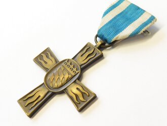 Bayern, Feuerwehr Ehrenzeichen in Bronze ( 1953-1955 in...