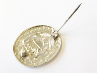 Nordrhein Westfalen, Feuerwehr Leistungsabzeichen in  Silber  ( 1980-2002 )