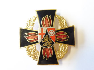 Rheinland-Pfalz, Goldenes Feuerwehr Ehrenzeichen als Steckkreuz. ( 1956-1984), NUR FÜR SAMMLERZWECKE