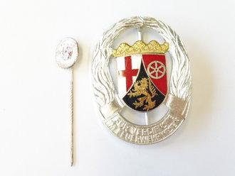 Rheinland-Pfalz, Silbernes Feuerwehr Ehrenzeichen ( seit 1985 ), Mit Miniatur, NUR FÜR SAMMLERZWECKE