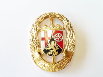 Rheinland-Pfalz, Goldenes Feuerwehr Ehrenzeichen ( seit 1985 ), Mit Miniatur und Bandspange, NUR FÜR SAMMLERZWECKE