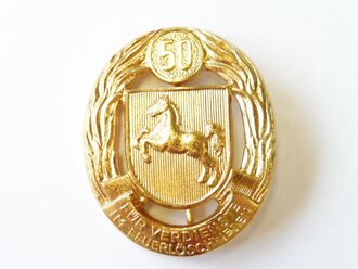 Niedersachsen, Ehrenzeichen für Verdienste im Feuerlöschwesen in Gold ( seit 1954), Im Etui