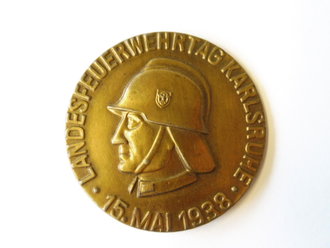 Blechabzeichen Landesfeuerwehrtag Karlsruhe 1938