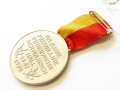 Tragbare Medaille 125 Jahre Freiwillige Feuerwehr Schwäbisch Hall 1972