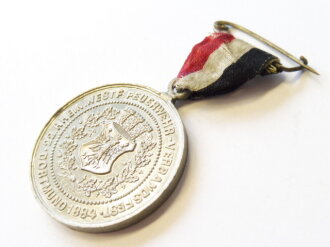 Tragbare Medaille 22. Feuerwehr Verbandsfest Dortmund 1884