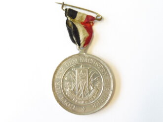 Tragbare Medaille 22. Feuerwehr Verbandsfest Dortmund 1884