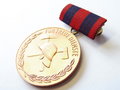 DDR Feuerwehr Medaille für treue Dienste in der freiwilligen Feuerwehr in Bronze