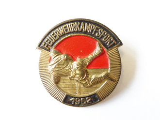 DDR Feuerwehr Abzeichen Feuerwehrkampfsport 1962