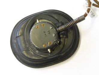 Kopfhörerteil datiert 1944, weiches Gummi